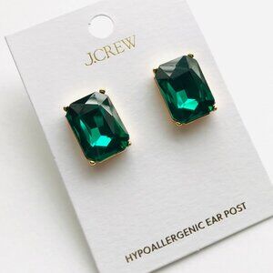 NWT J.Crew Crystal stud earrings